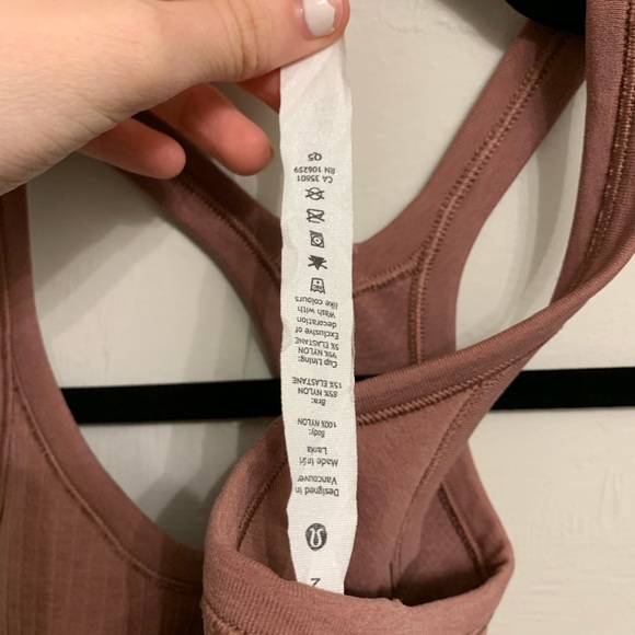 COPY - Lululemon Ebb To Street Tank *Light Support For B/C Cup
Soft Cranberry - Picture 4 of 4